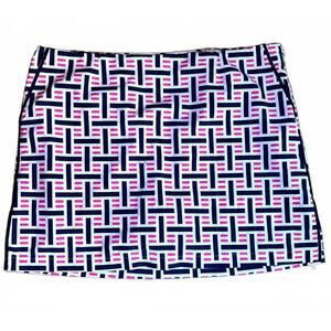 Golftini skort plus size 16 pockets Women's Patterned Skort Optimistic. Skirt